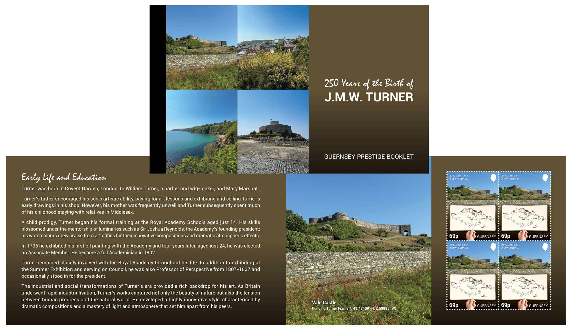 JMW Turner Prestige Booklet